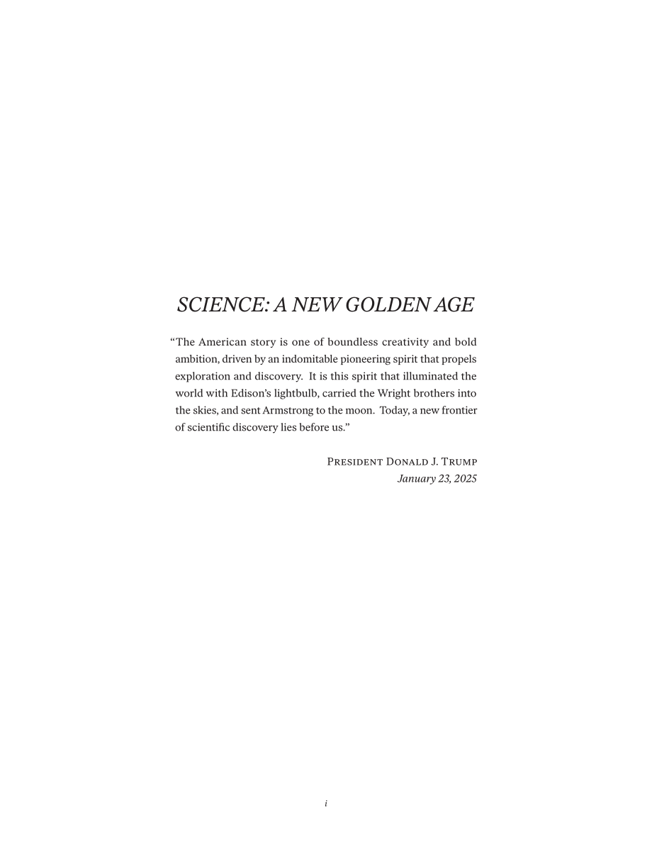 美国白宫科技政策办公室（OSTP）：科学：新黄金时代（2026）（英文版）（123页）.pdf_第2页