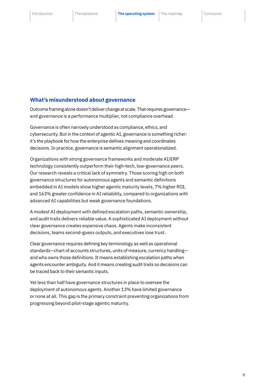 IBM：2026统一语言 统一事实：代理式 AI 为何需要一体化ERP洞察报告（英文版）（24页）.pdf_第11页