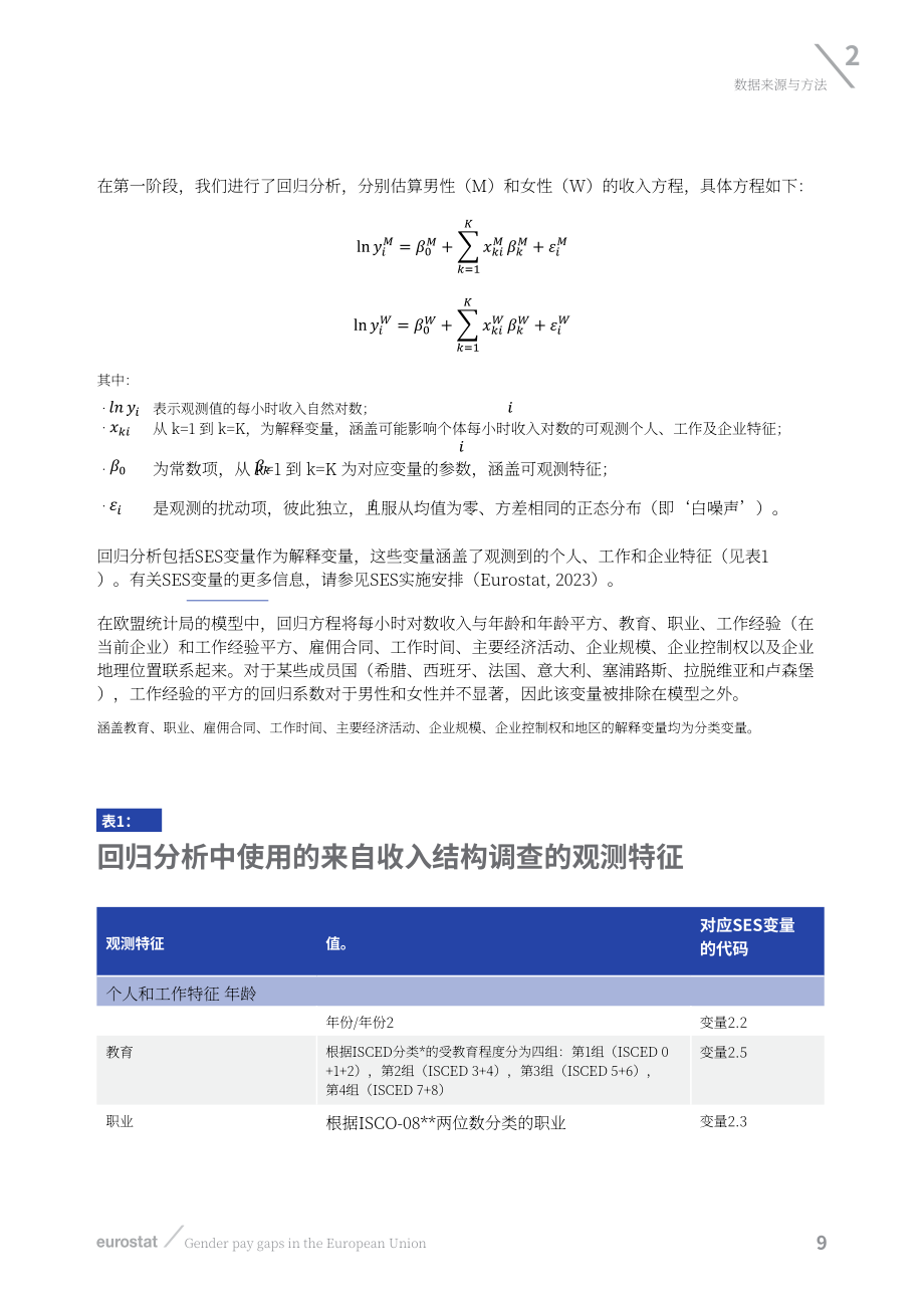 欧盟统计局：2026欧盟性别薪酬差距研究报告：基于2022年收入结构调查数据的统计分析（英文版）（60页）.pdf_第11页