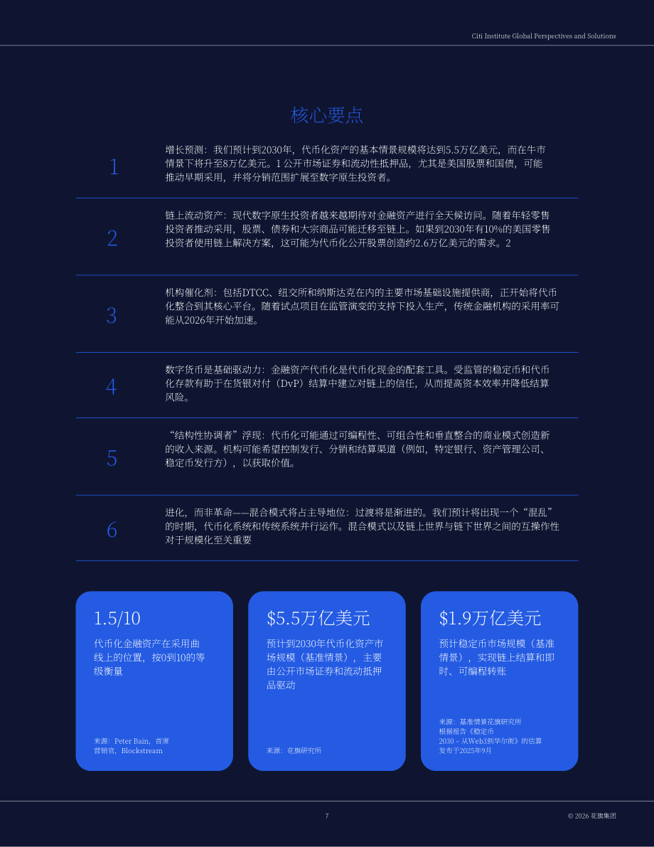 花旗银行：2030资产代币化研究报告：链上华尔街（2026）（英文版）（55页）.pdf_第7页