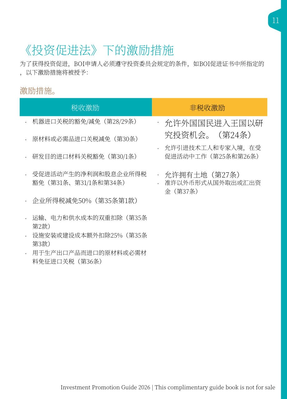 泰国投资促进委员会（BOI）：2026年泰国投资促进指南（英文版）（186页）.pdf_第11页