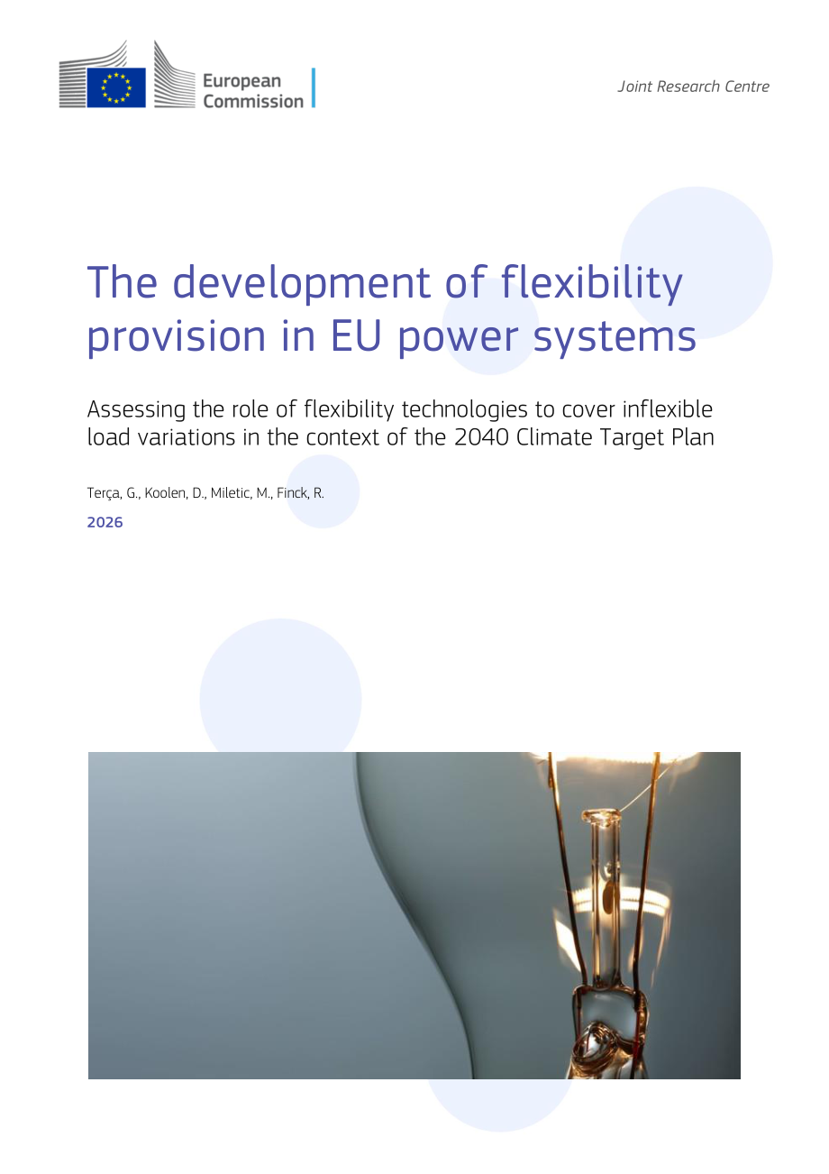 欧盟JRC：2026欧盟电力系统灵活性供给发展研究报告（英文版）（65页）.pdf_第1页