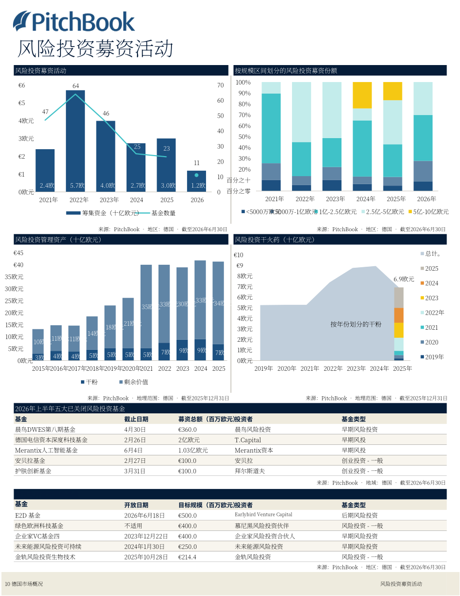 PitchBook：2026年第二季度德国私募与风投市场更新报告（英文版）（19页）.pdf_第11页