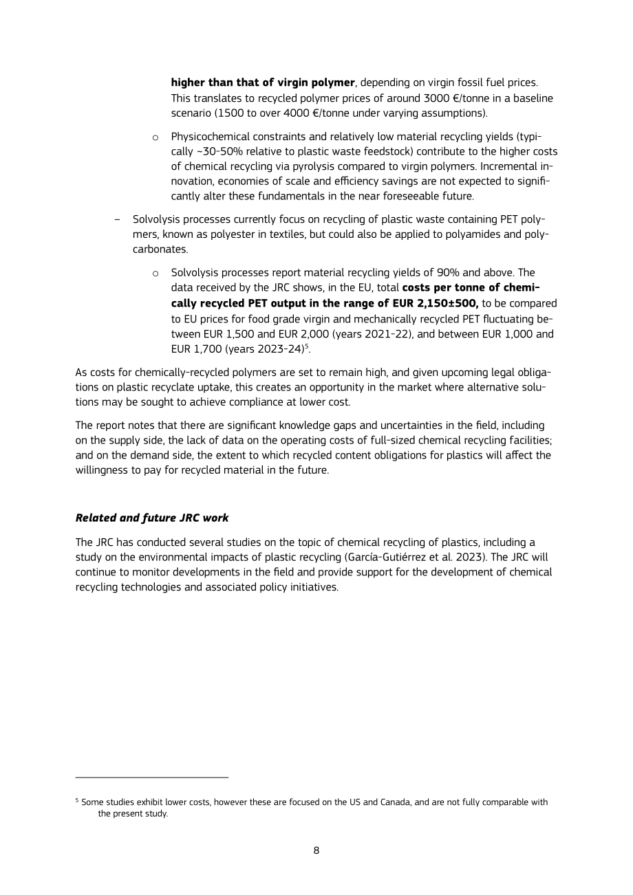 欧盟JRC：2026化学回收技术经济可行性研究报告：现状与未来展望（英文版）（107页）.pdf_第10页