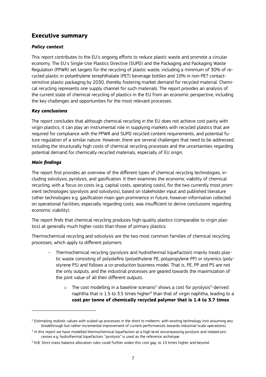 欧盟JRC：2026化学回收技术经济可行性研究报告：现状与未来展望（英文版）（107页）.pdf_第9页