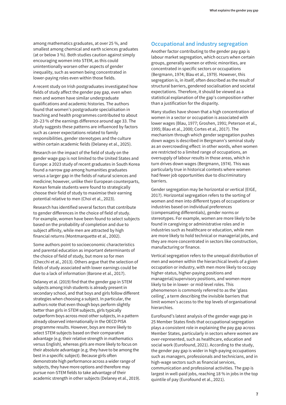 Eurofound：2026学历过剩与薪酬偏低：薪酬与教育领域反向性别差距谜题研究报告（英文版）（46页）.pdf_第13页
