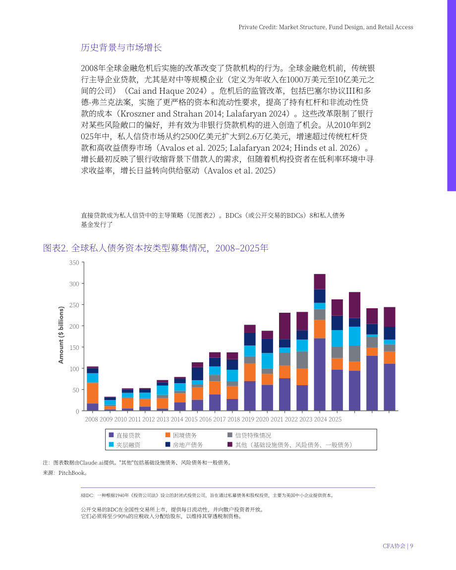 CFA协会：2026私募信贷：市场结构、基金设计与零售投资者准入研究报告（英文版）（49页）.pdf_第9页