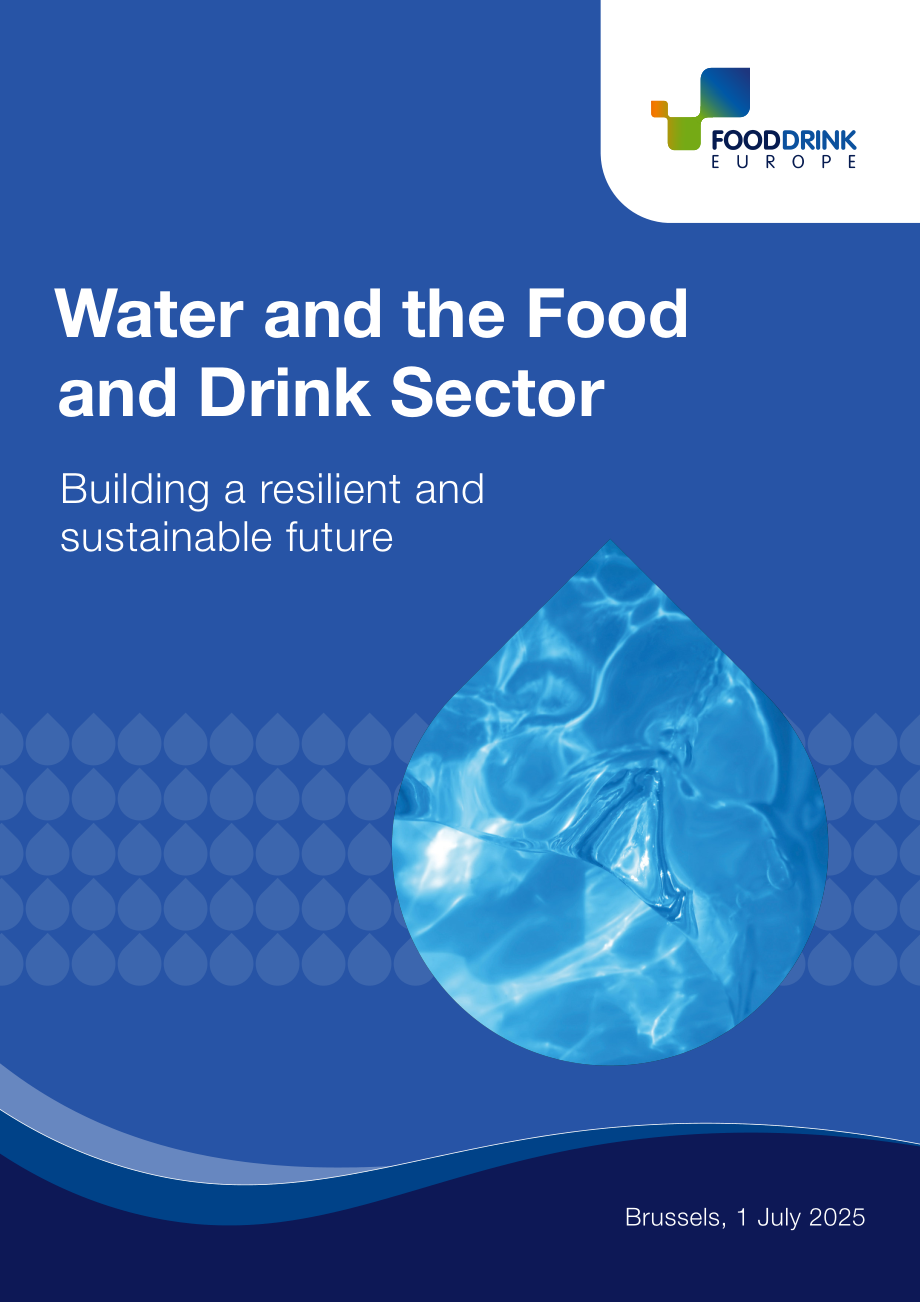FoodDrinkEurope：2025水资源与食品饮料行业研究报告：构建具备韧性的可持续产业未来（英文版）（32页）.pdf_第1页