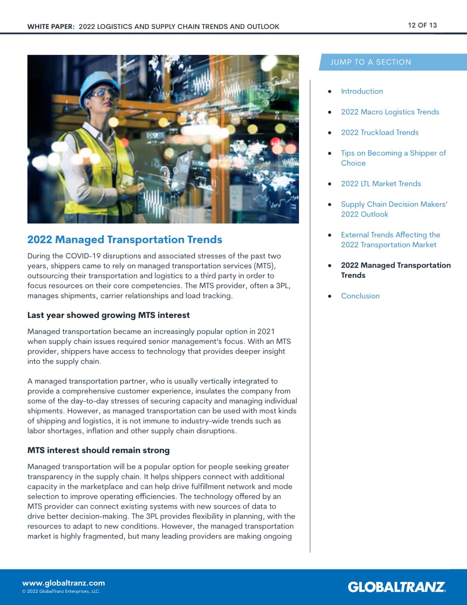 GlobalTranz：2022年物流与供应链趋势及展望报告（英文版）（13页）.pdf_第12页