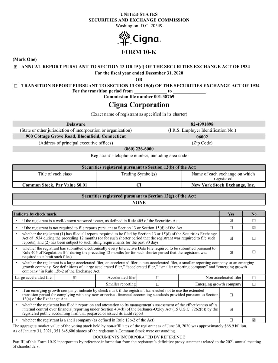 信诺（CIGNA）2020年年度报告（英文版）（196页）.pdf_第15页