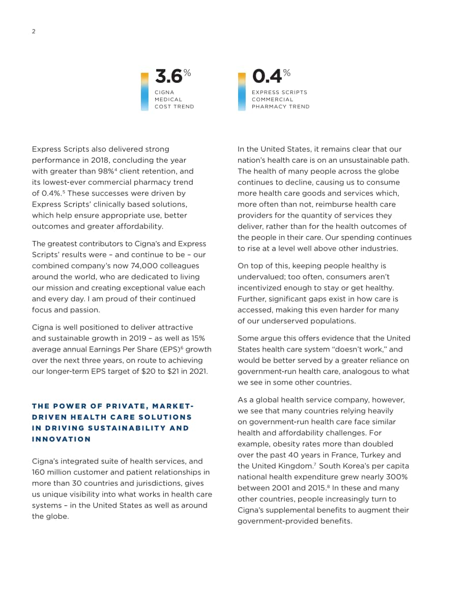 信诺（CIGNA）2018年年度报告（英文版）（186页）.pdf_第4页