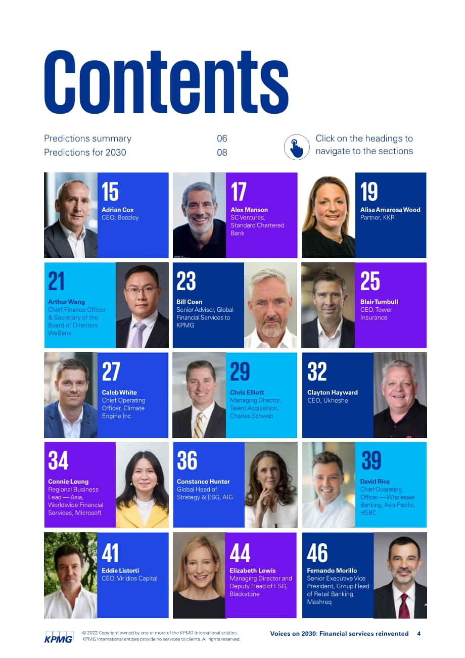 毕马威（KPMG）：2030之声-重塑金融服务（英文版）（88页）.pdf_第4页
