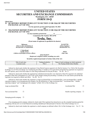 特斯拉 Tesla, Inc. (TSLA）2022年第三季度财报（英文版）（66页）.pdf