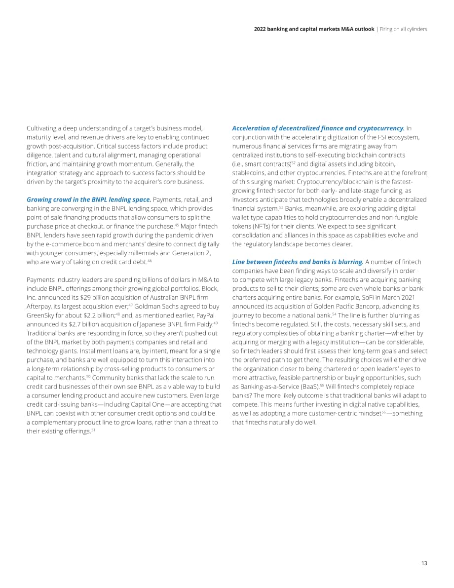 德勤（Deloitte）：2022年全球银行业及资本市场并购展望报告（英文版）（24页）.pdf_第13页