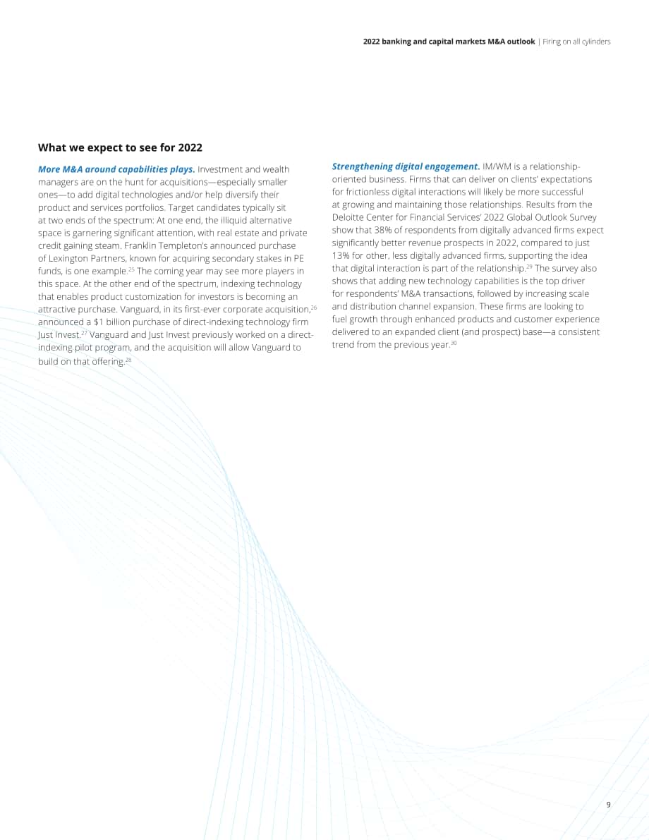 德勤（Deloitte）：2022年全球银行业及资本市场并购展望报告（英文版）（24页）.pdf_第9页