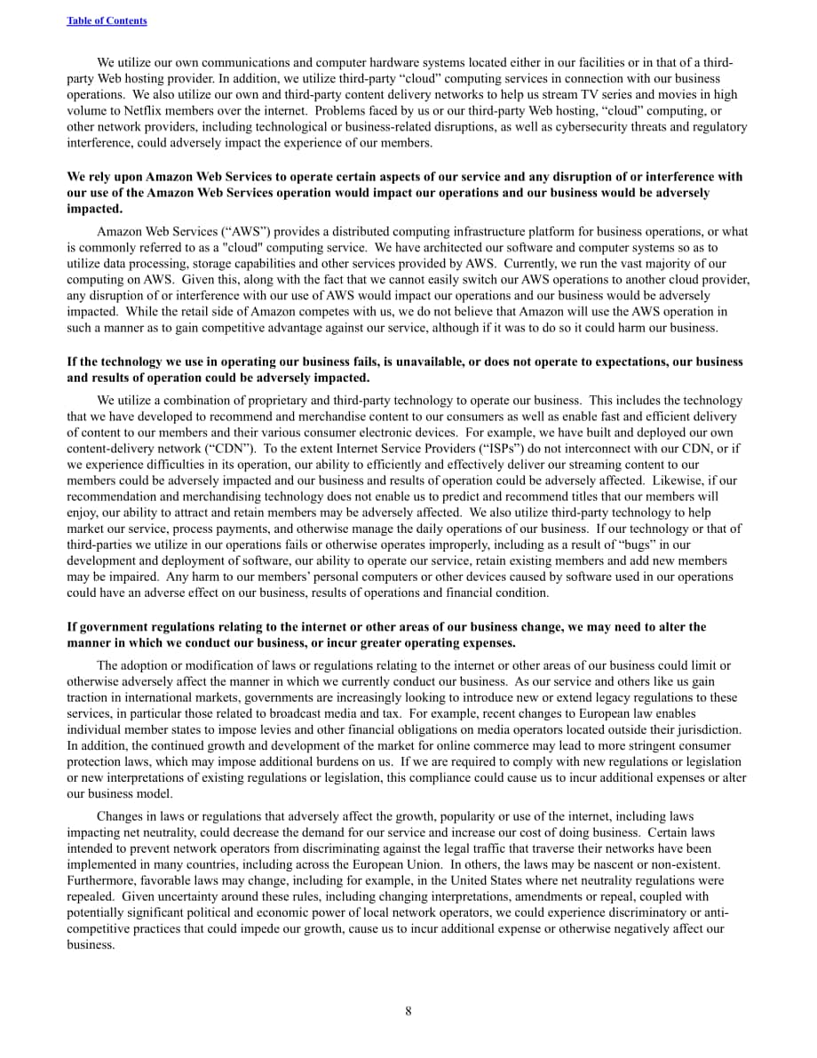 奈飞公司 Netflix, Inc. (NFLX)2018年年度报告（英文版）（78页）.pdf_第11页