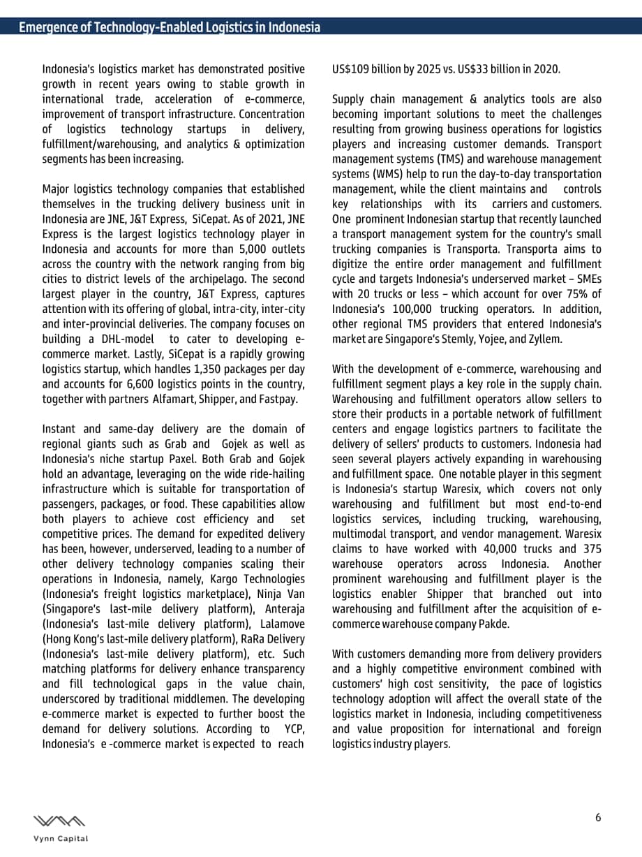 Vynn Capital：2021印度尼西亚物流市场报告（英文版）（9页）.pdf_第6页