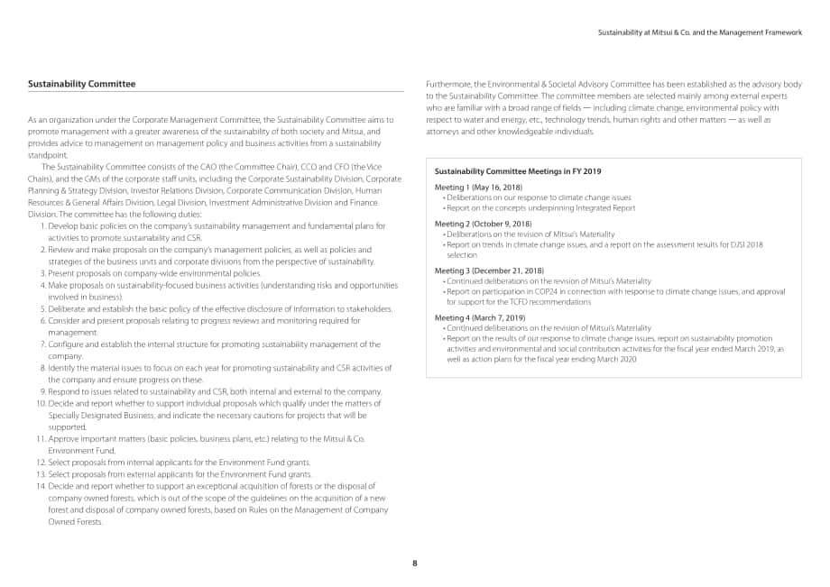 三井物产株式会社（MITSUI） 2019年可持续发展报告（英文版）（126页）.pdf_第9页