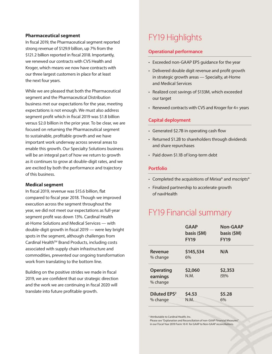 嘉德诺Cardinal Health（CAH）2019财年年度报告（英文版）（102页）.pdf_第3页