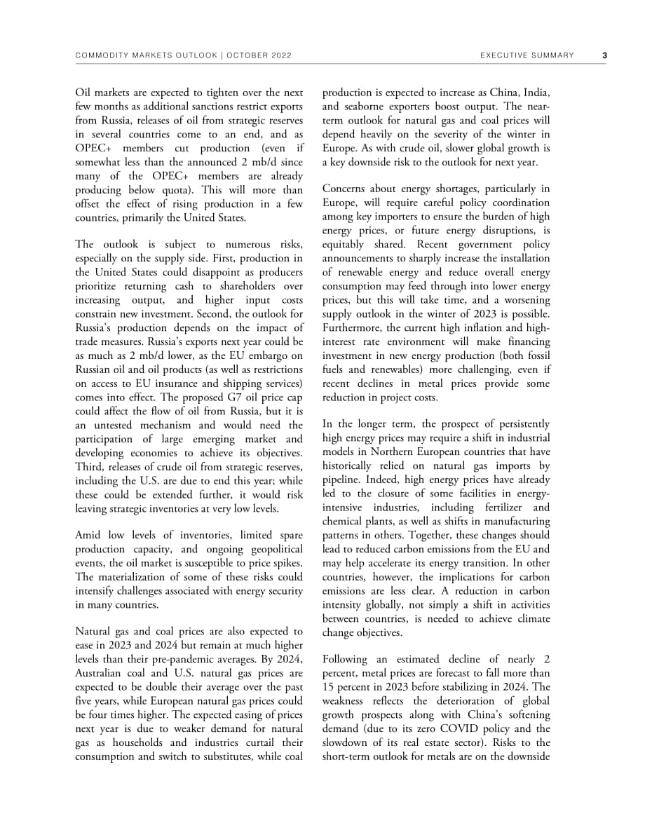 世界银行：2022年大宗商品市场展望报告（10月刊）（英文版）（50页）.pdf_第11页