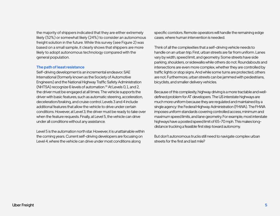 Uber Freight：自动驾驶技术在卡车运输中的未来（英文版）（19页）.pdf_第5页
