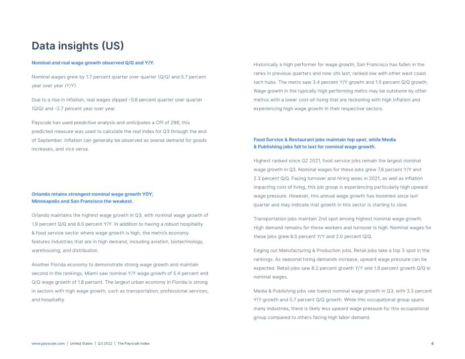 PayScale：2022年第三季度美国现金薪酬指数报告（英文版）（8页）.pdf_第6页