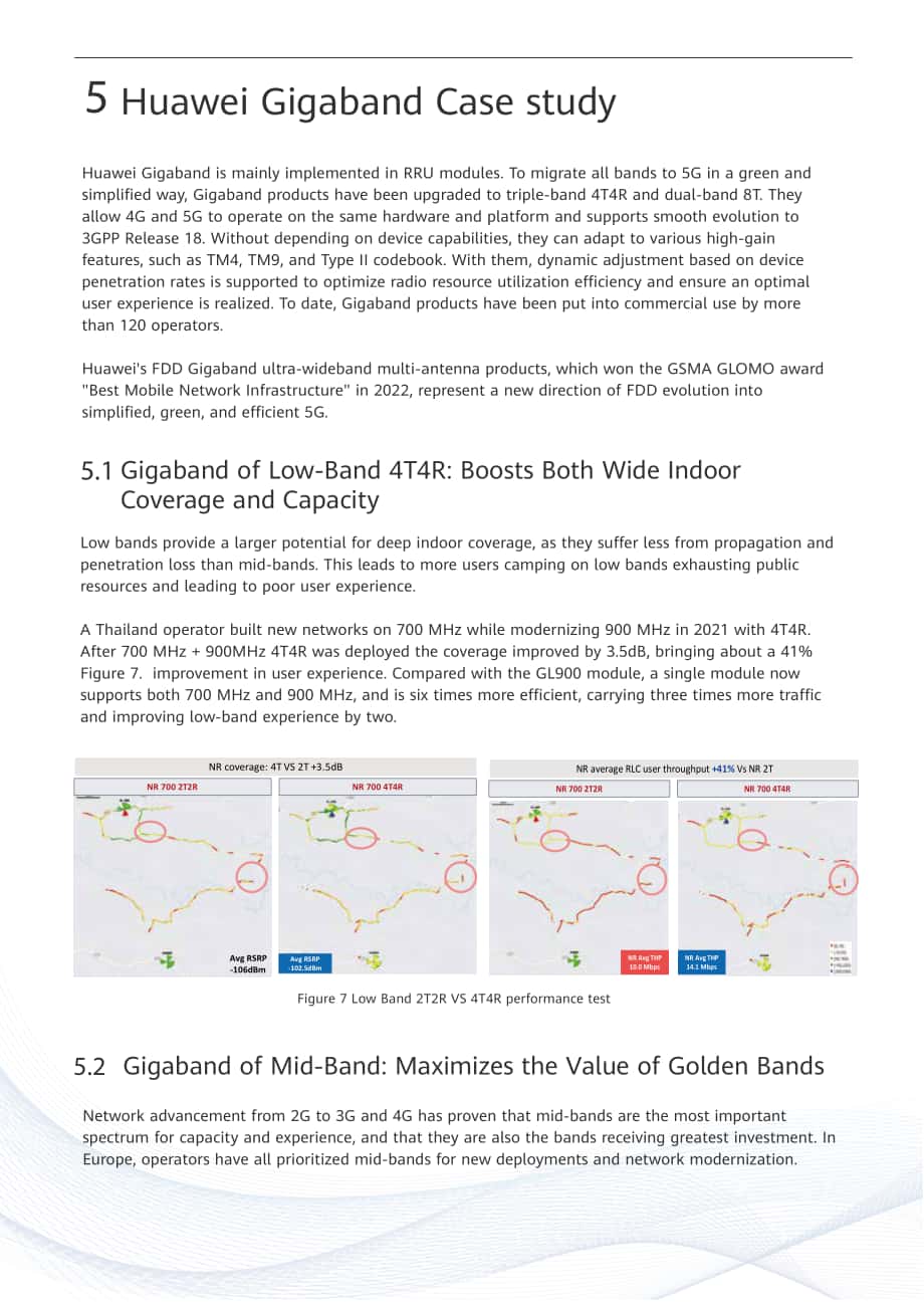 华为：Sub-3GHz 演进白皮书（2022）（英文版）（9页）.pdf_第6页