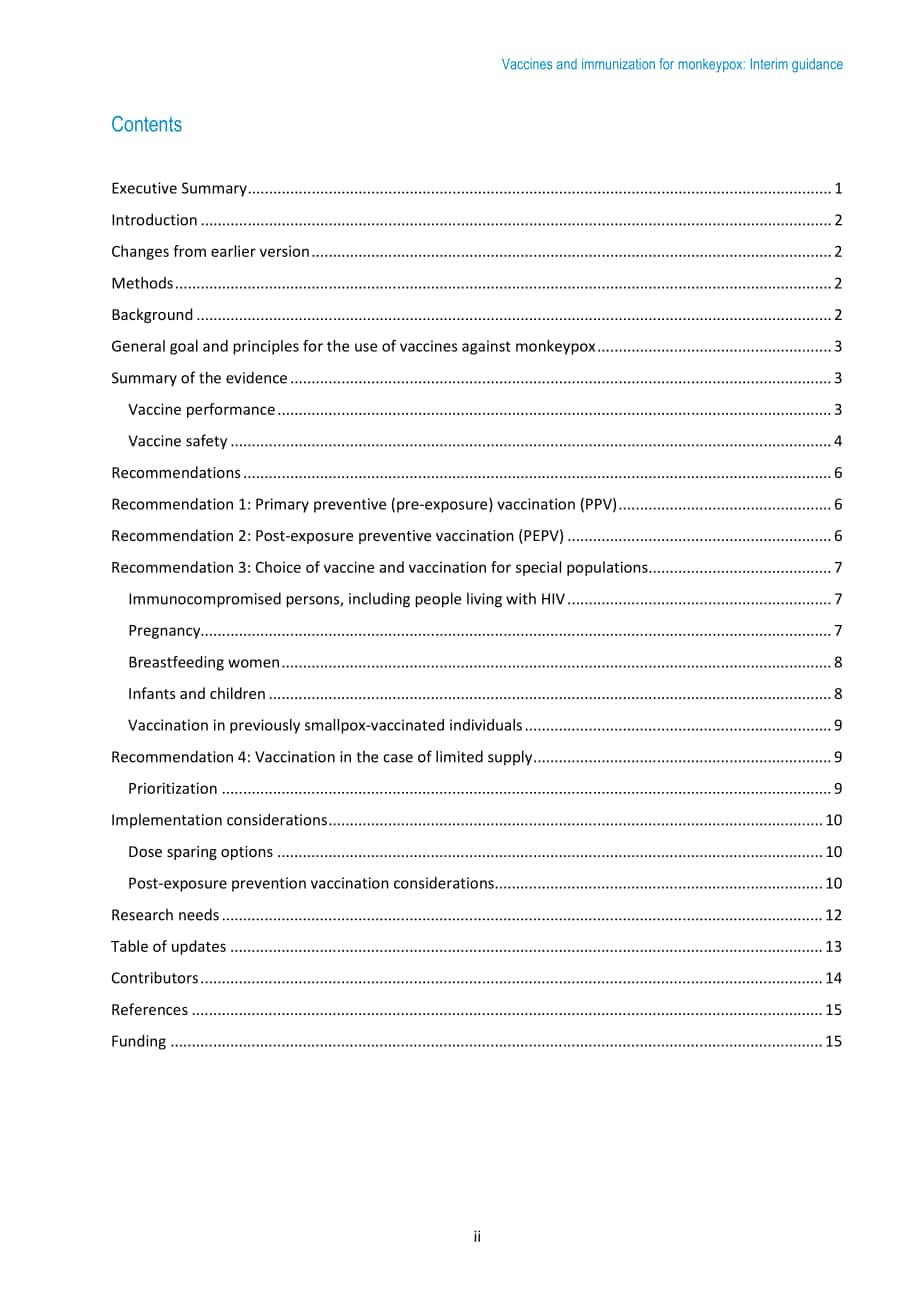 世界卫生组织（WHO）：2022年猴痘疫苗和免疫-临时指南（英文版）（20页）.pdf_第2页