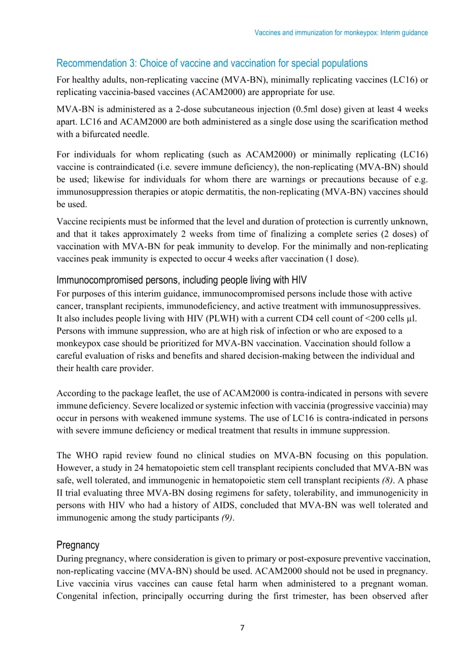世界卫生组织（WHO）：2022年猴痘疫苗和免疫-临时指南（英文版）（20页）.pdf_第9页