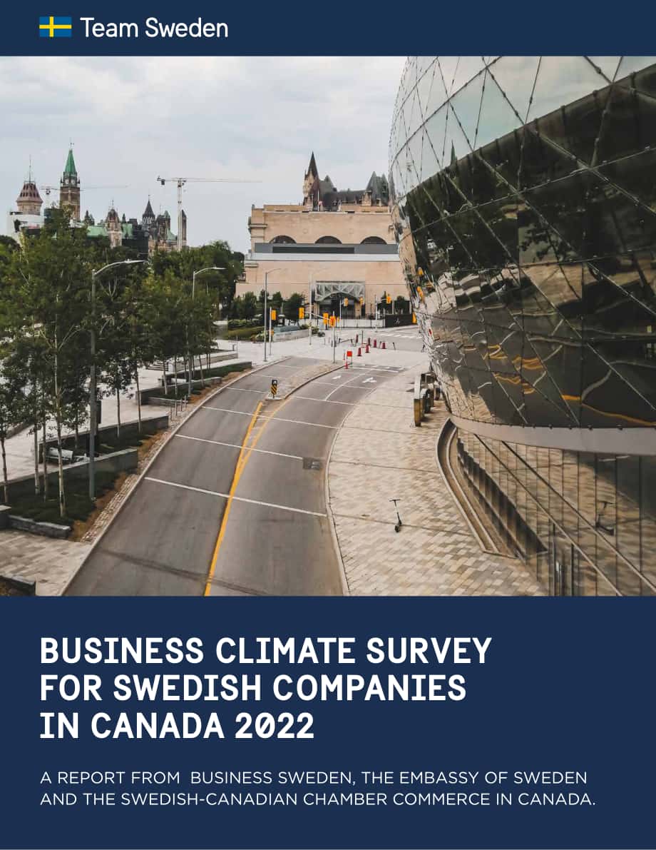 Business Sweden：2022年加拿大商业环境调查报告（英文版）（26页）.pdf_第1页