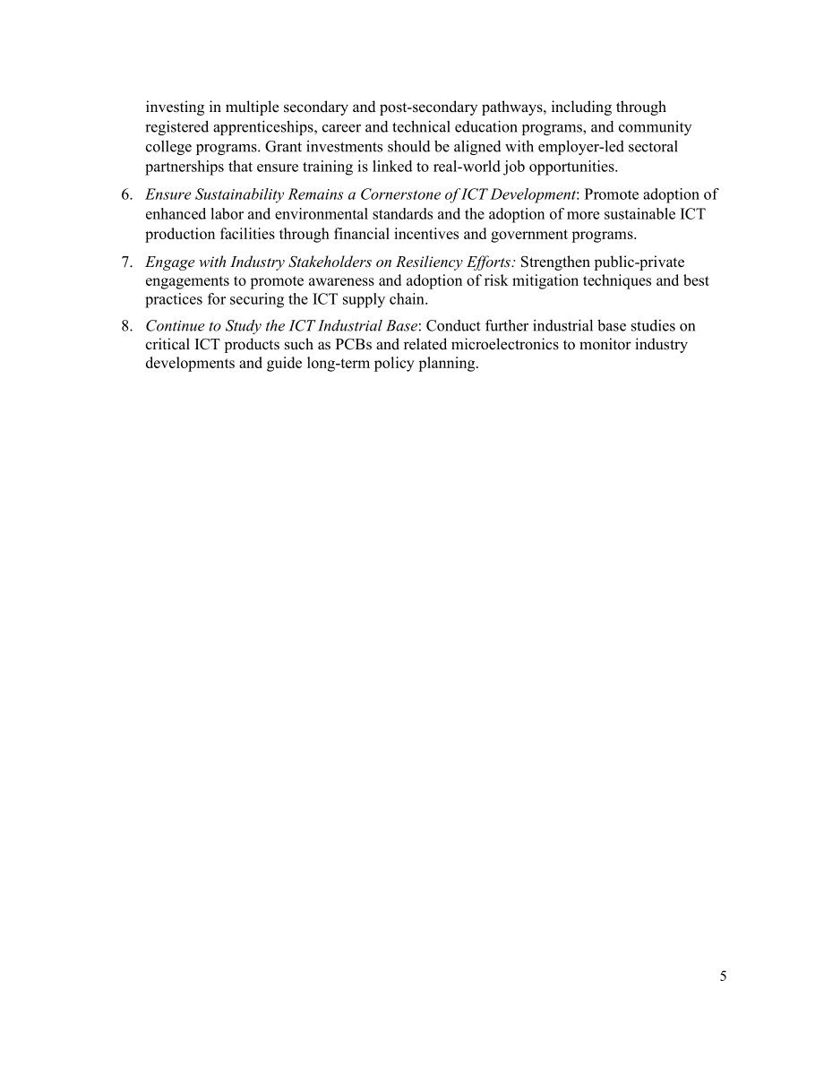 DOC&DHS：美国ICT产业关键供应链评估报告（英文版）（87页）.pdf_第5页
