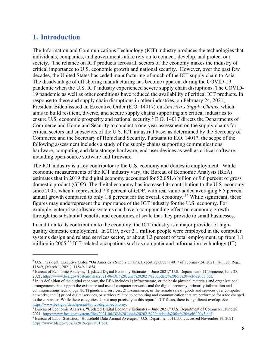 DOC&DHS：美国ICT产业关键供应链评估报告（英文版）（87页）.pdf_第8页