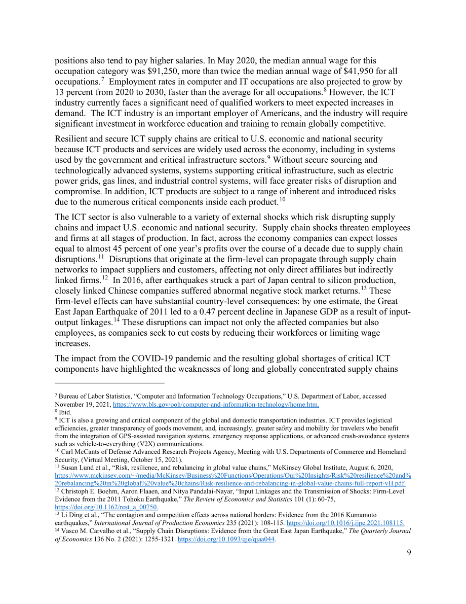 DOC&DHS：美国ICT产业关键供应链评估报告（英文版）（87页）.pdf_第9页