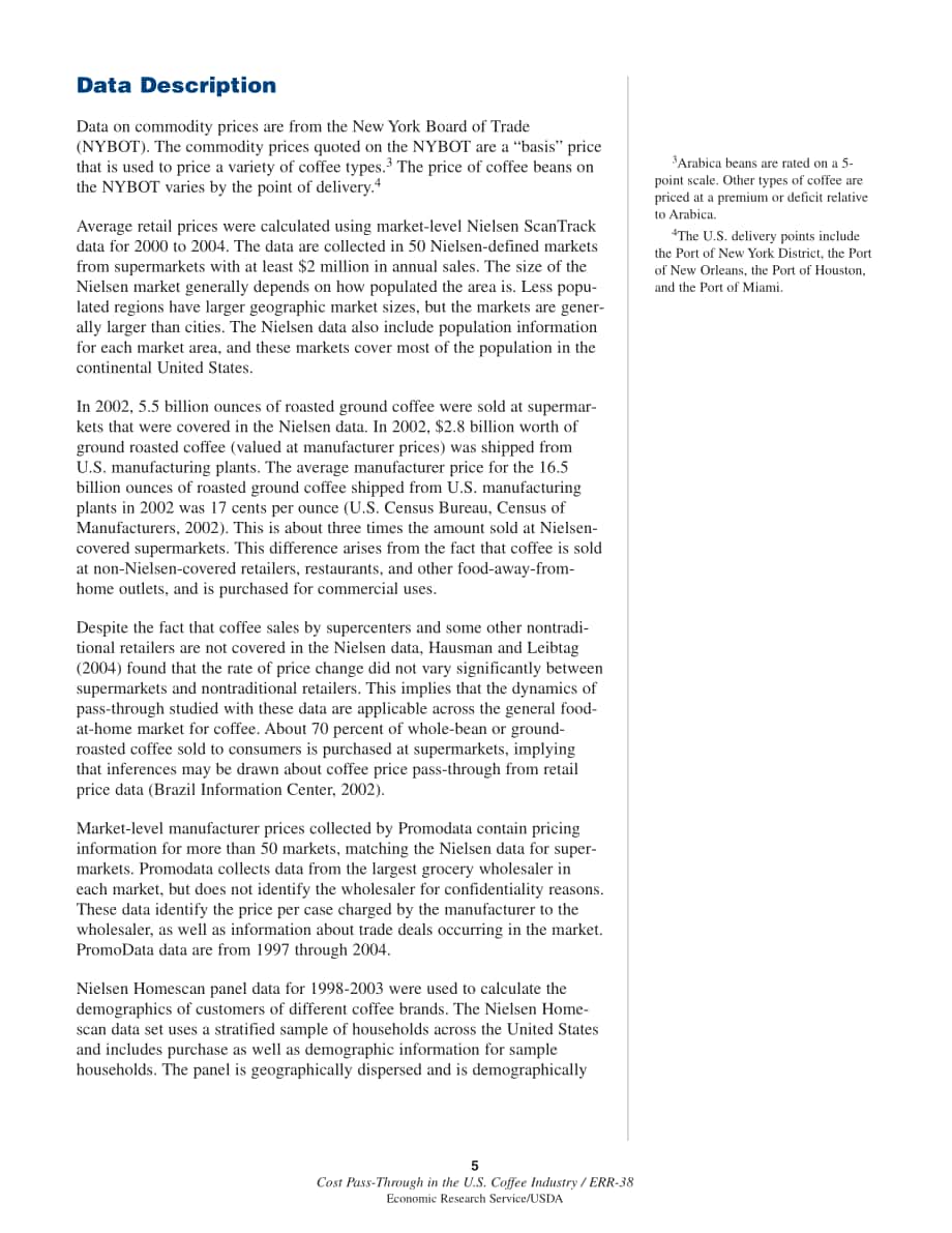 美国农业部（USDA）：美国咖啡行业的成本转嫁研究报告（英文版）（28页）.pdf_第11页
