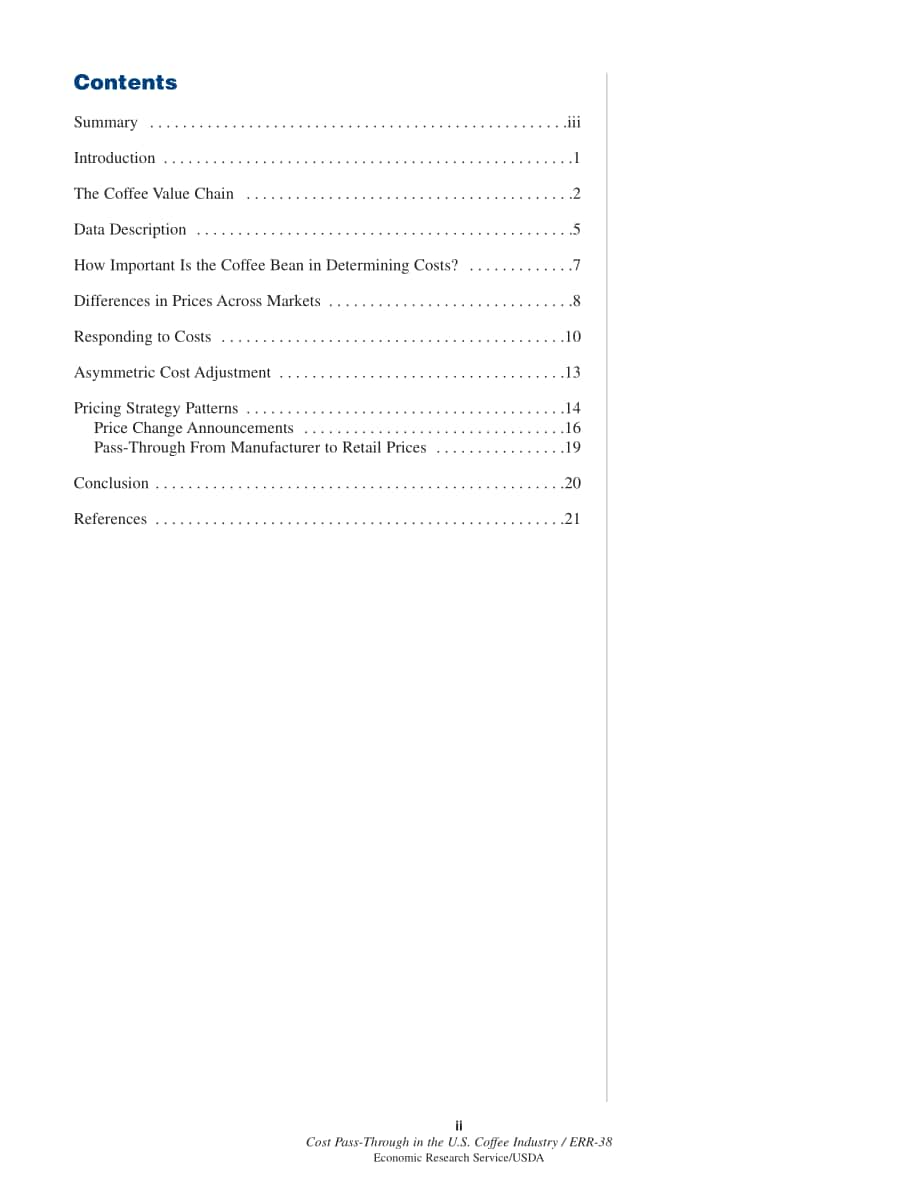 美国农业部（USDA）：美国咖啡行业的成本转嫁研究报告（英文版）（28页）.pdf_第4页