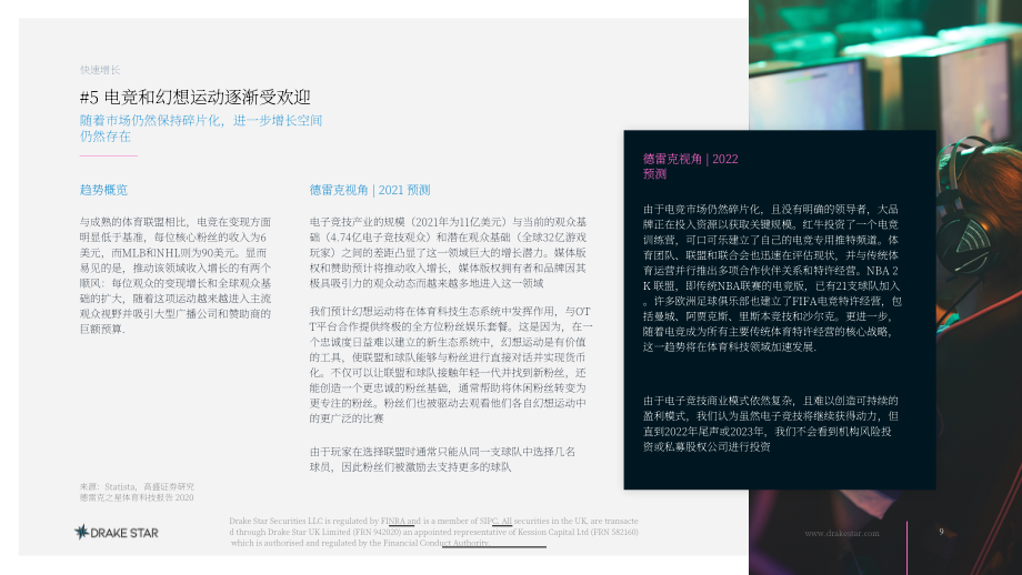 DrakeStar：2021-2022年全球体育科技行业回顾与预测报告（英文版）（15页）.pdf_第9页