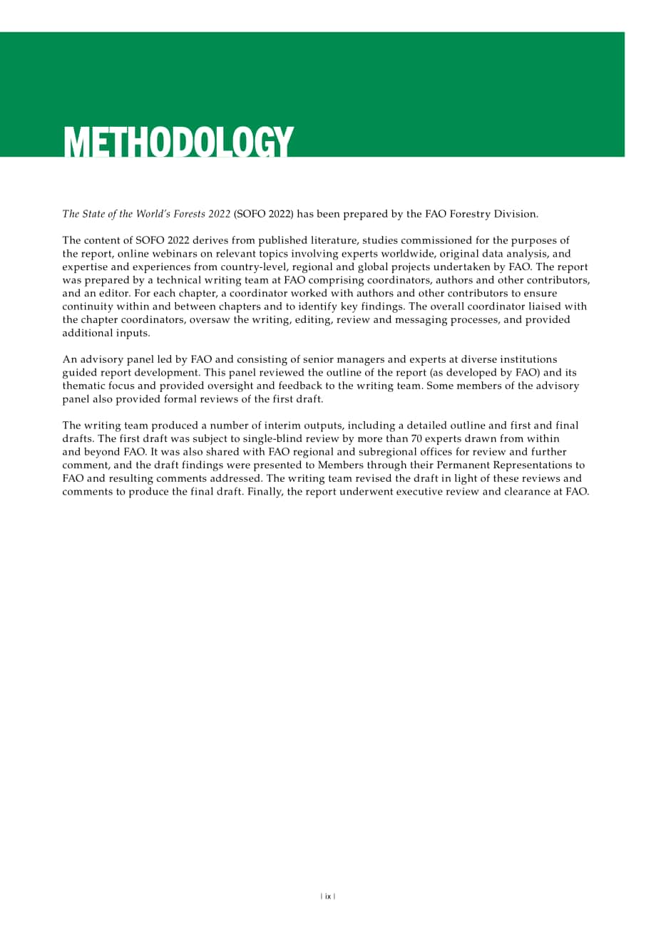 FAO：2022年世界森林状况报告（英文版）（166页）.pdf_第11页