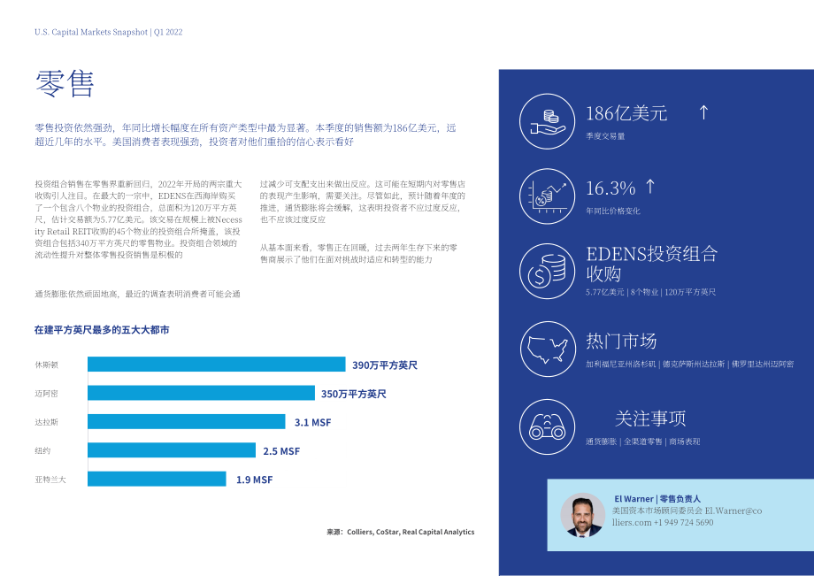 高力国际（Colliers）：2022 年第一季度美国资本市场概览报告（英文版）（8页）.pdf_第6页