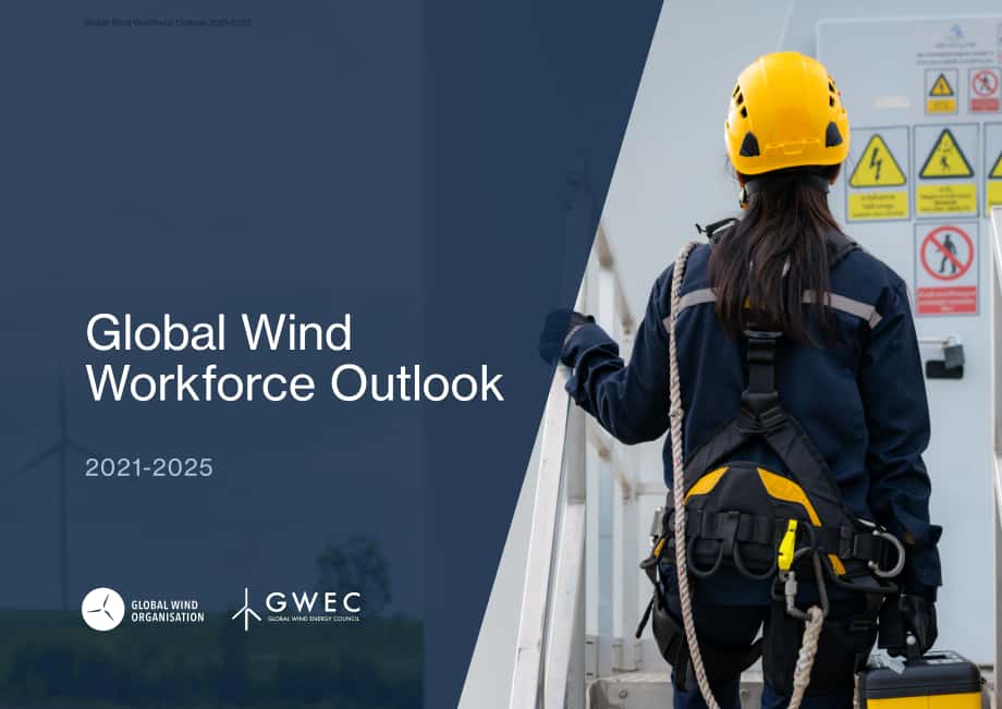 全球风能理事会（GWEC）：2021-2025年全球风能劳动力展望报告（英文版）（38页）.pdf_第1页
