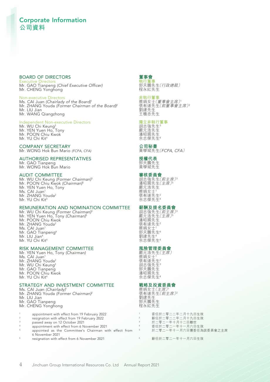 金川集团股份有限公司（JINCHUAN GROUP）2021年年度报告（英文版）（274页）.pdf_第5页