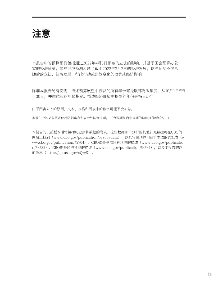 美国国会预算办公室（CBO）：2022-2032年预算和经济展望报告（英文版）（150页）.pdf_第5页