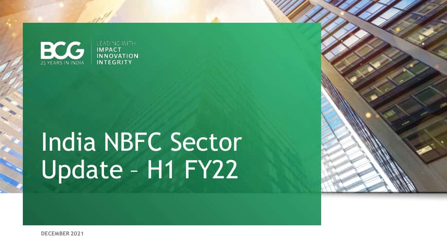 波士顿咨询（BCG）：2022财年上半年印度非银行金融行业更新报告（英文版）（51页）.pdf_第1页