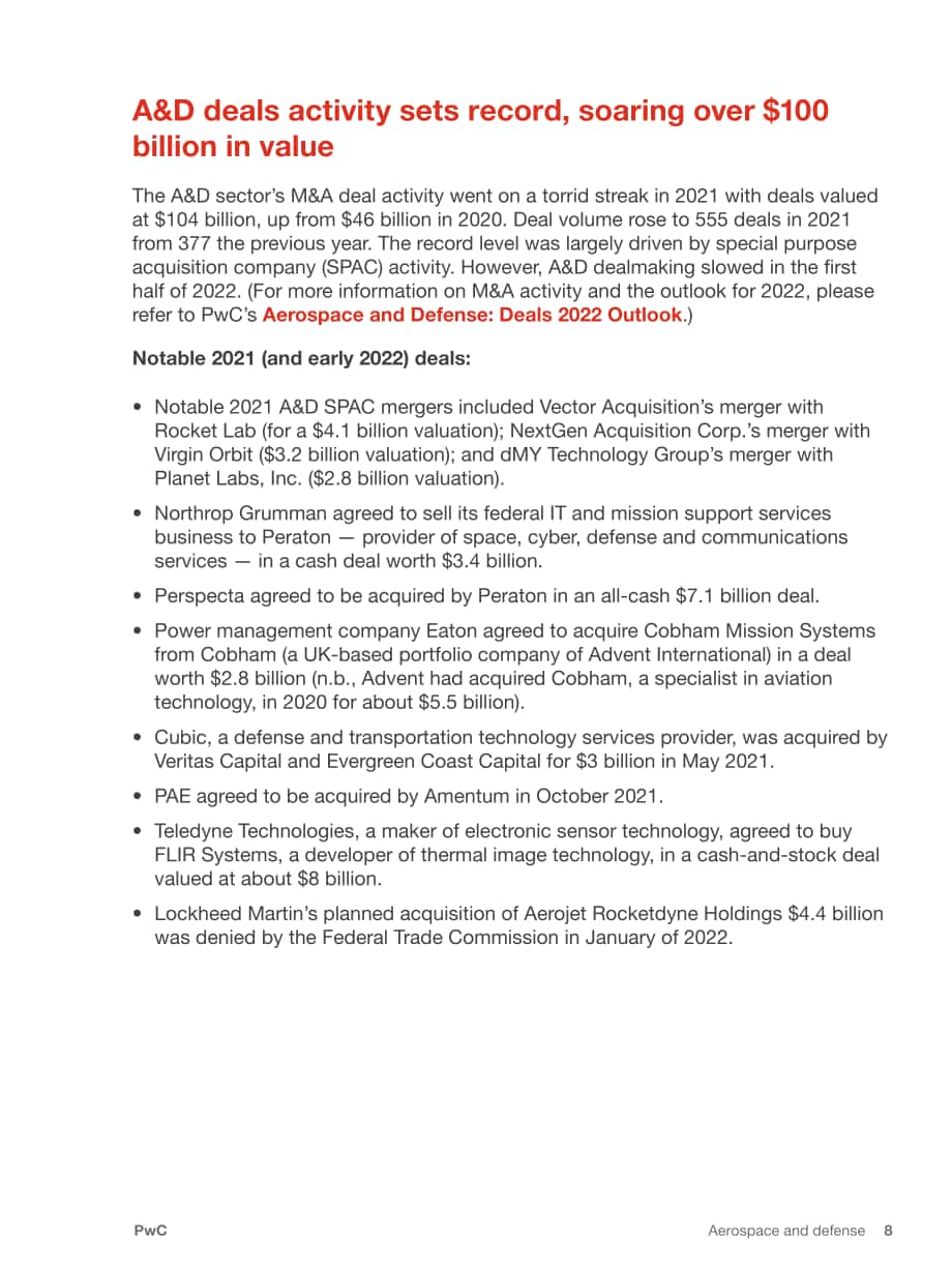 普华永道（PwC）：2022年全球航空和国防行业年度表现和展望报告（英文版）（31页）.pdf_第8页