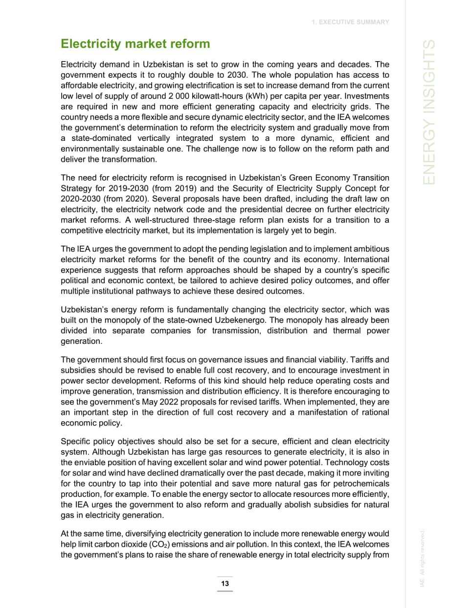 国际能源署（IEA）：2022年乌兹别克斯坦能源政策评述报告（英文版）（154页）.pdf_第12页