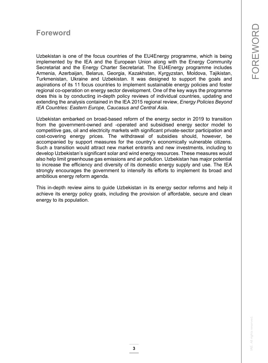 国际能源署（IEA）：2022年乌兹别克斯坦能源政策评述报告（英文版）（154页）.pdf_第4页