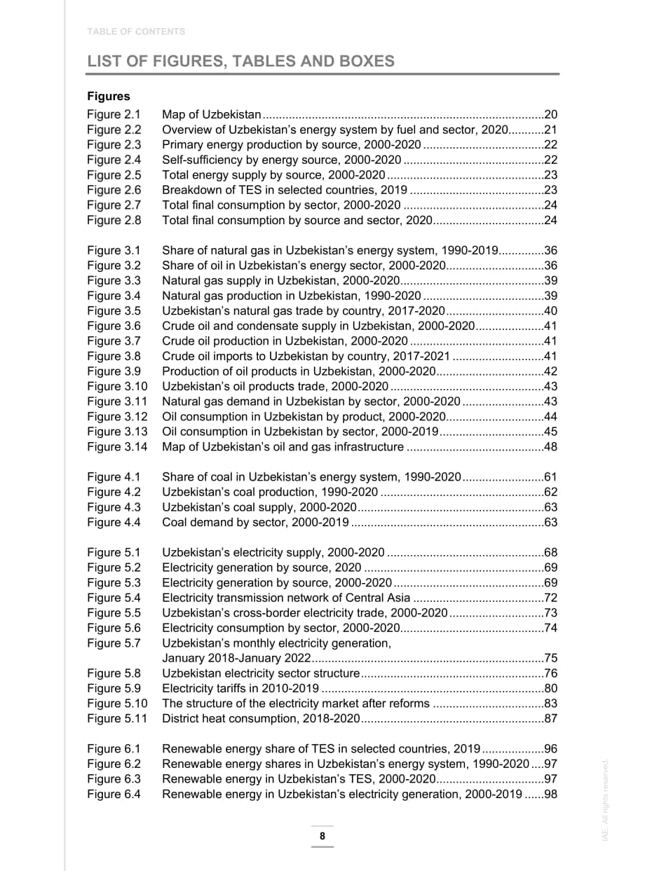 国际能源署（IEA）：2022年乌兹别克斯坦能源政策评述报告（英文版）（154页）.pdf_第8页