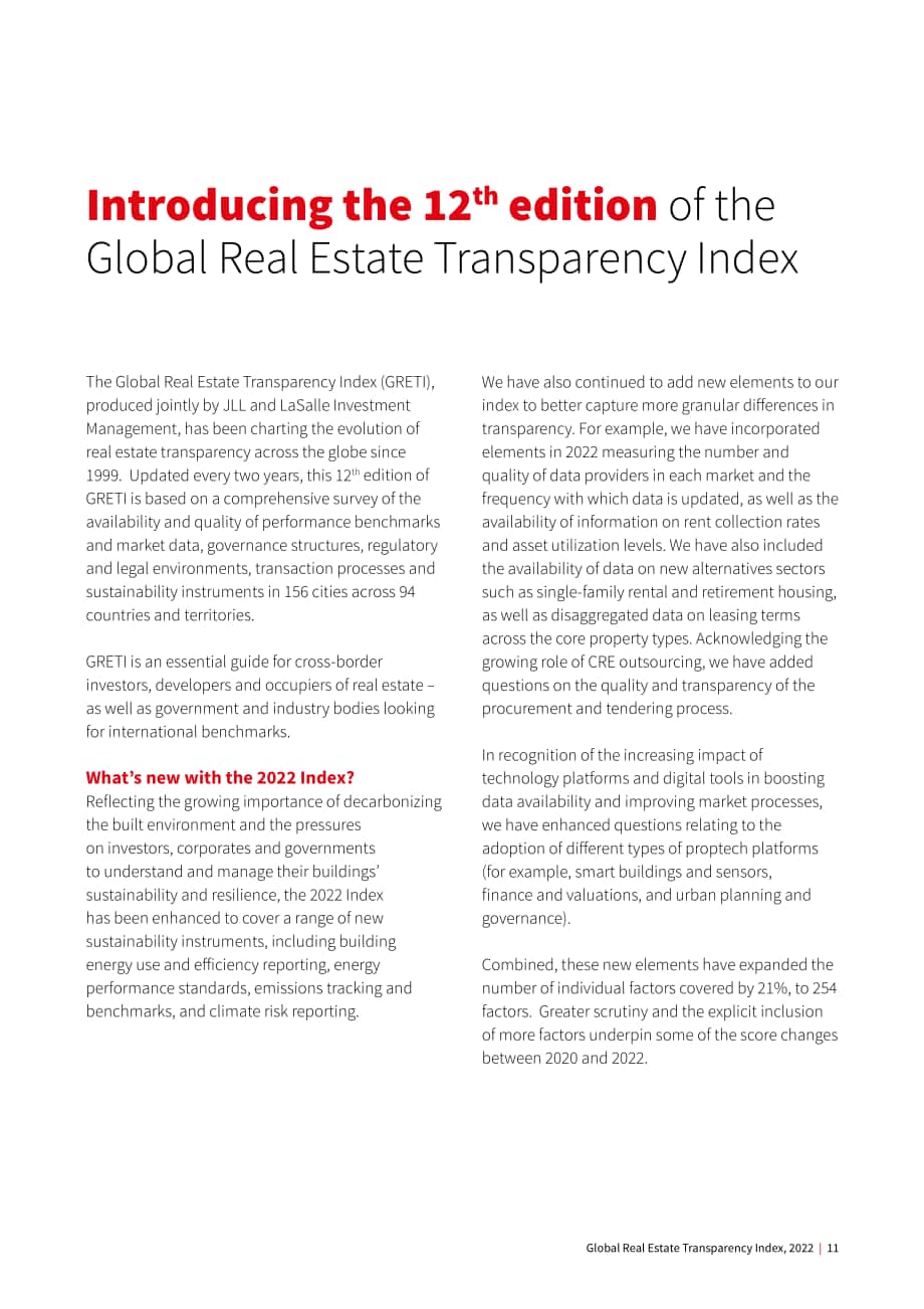 仲量联行（JLL）：2022年全球房地产透明度指数报告（英文版）（64页）.pdf_第11页