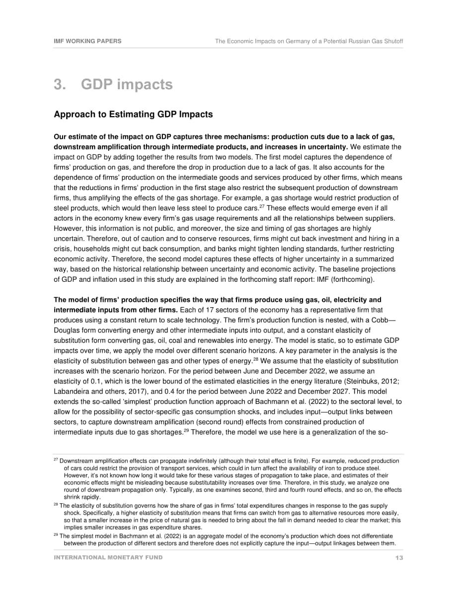 国际货币基金组织（IMF）：俄罗斯天然气供应的不确定性对德国的经济影响（英文版）（31页）.pdf_第13页