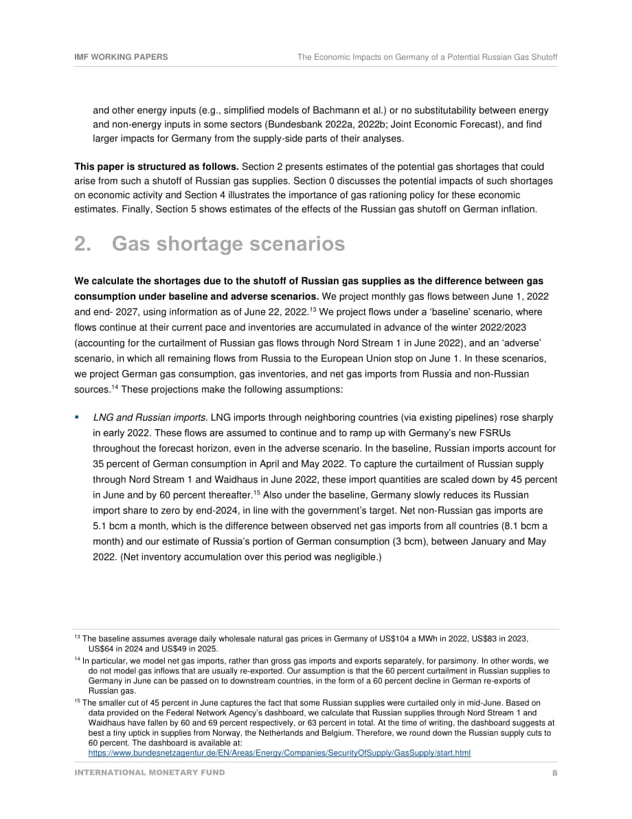 国际货币基金组织（IMF）：俄罗斯天然气供应的不确定性对德国的经济影响（英文版）（31页）.pdf_第8页