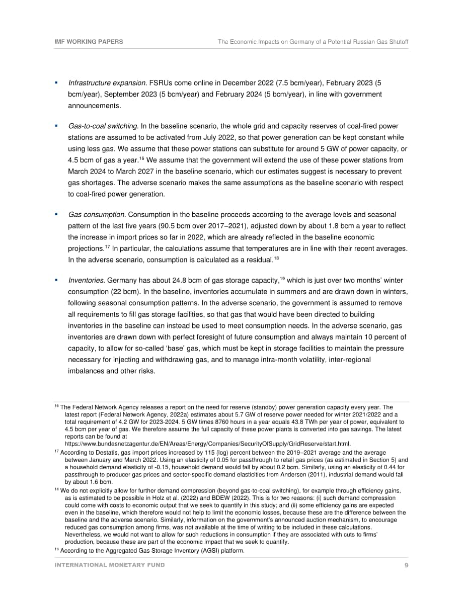 国际货币基金组织（IMF）：俄罗斯天然气供应的不确定性对德国的经济影响（英文版）（31页）.pdf_第9页